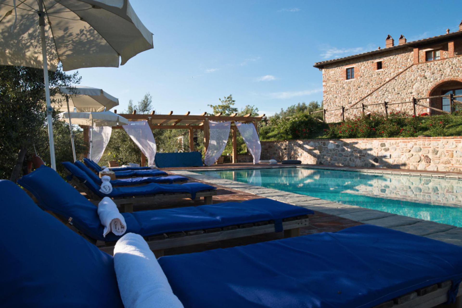 Agriturismo in the hills around Volterra