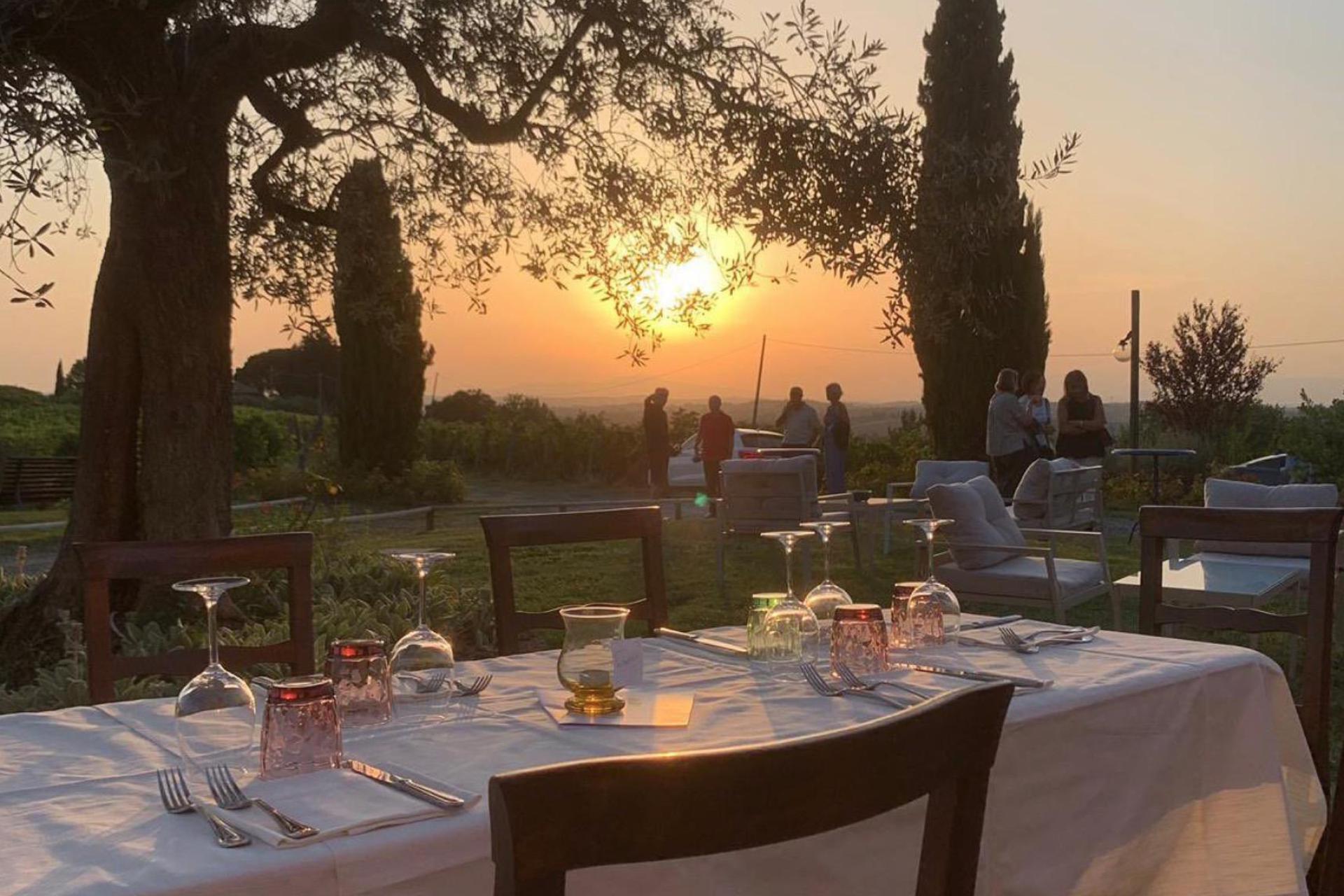 Agriturismo on a hilltop in the Chianti region