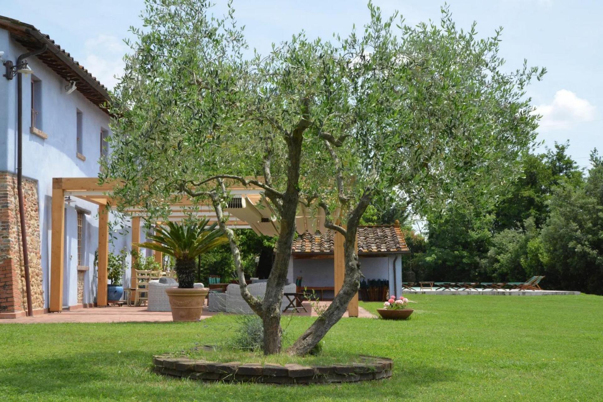 Beautiful villa with rooms near Lucca