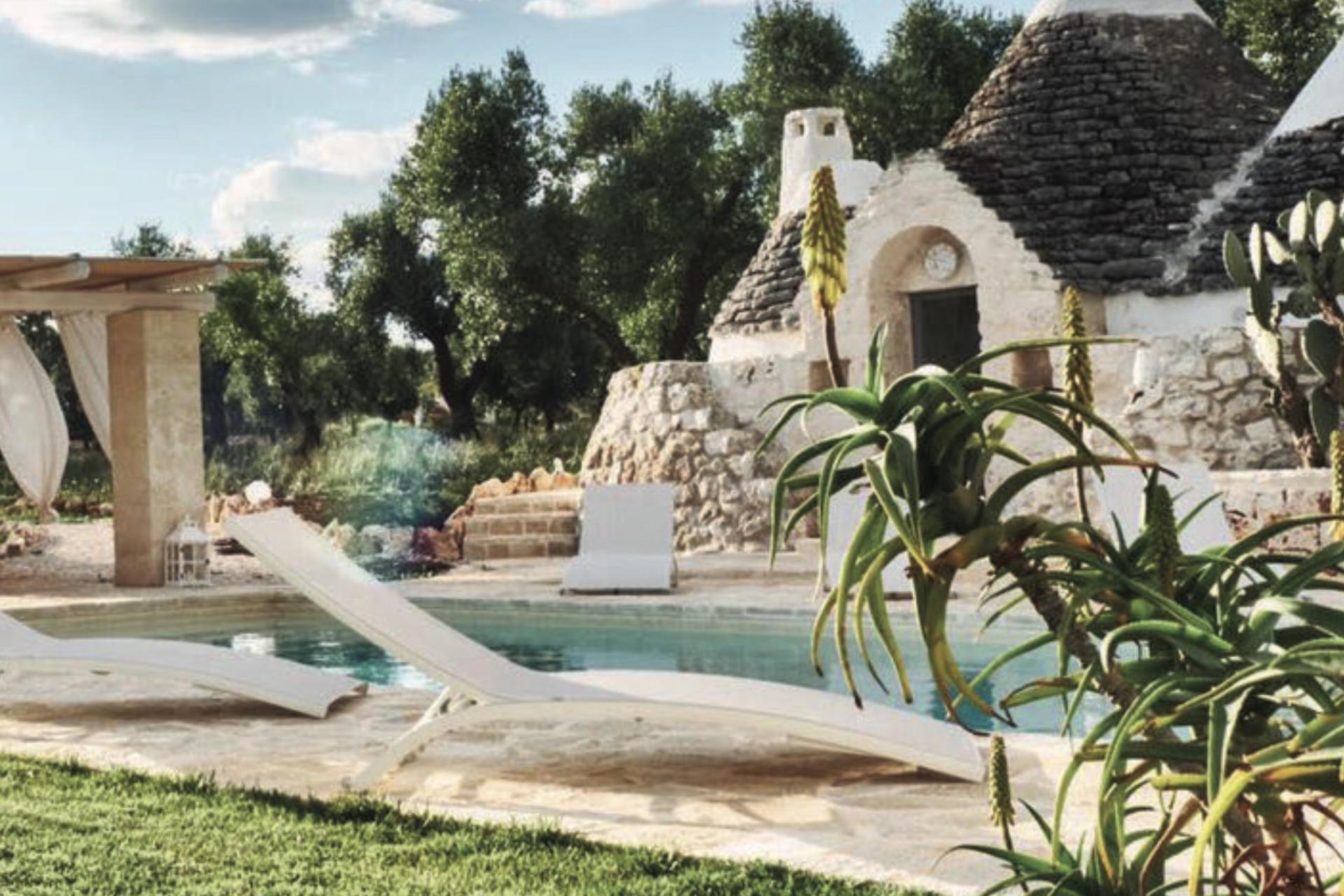 Private trullo in Puglia, with pool